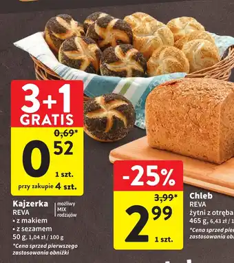 Intermarche Kajzerka REVA 50g oferta