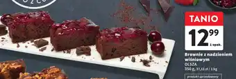 Intermarche Brownie z nadzieniem wiśniowym OLSZA 350g oferta
