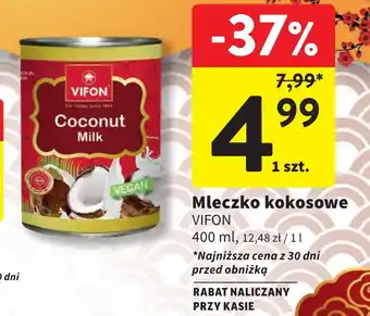 Intermarche Mleczko kokosowe VIFON 400ml oferta