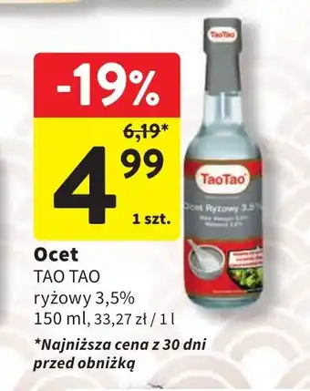 Intermarche Ocet TAO TAO 150ml oferta
