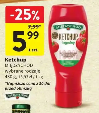 Intermarche Ketchup MIĘDZYCHÓD 430 g oferta