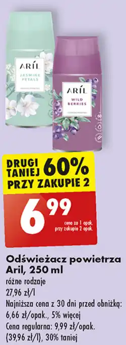 Biedronka Odświeżacz powietrza Lekka mgiełka Aril, 250 ml oferta
