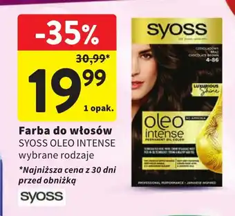 Intermarche Farba do włosów SYOSS OLEO INTENSE oferta
