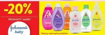 Intermarche PRODUKTY Johnson's baby oferta
