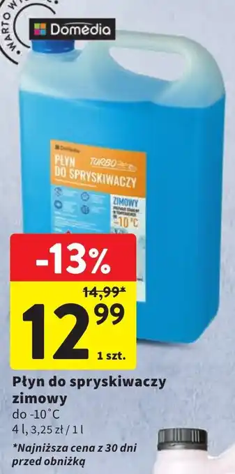 Intermarche Płyn do spryskiwaczy zimowy 4l oferta