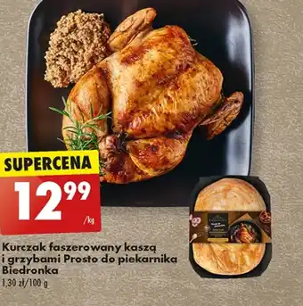 Biedronka Kurczak faszerowany prosto do piekarnika oferta