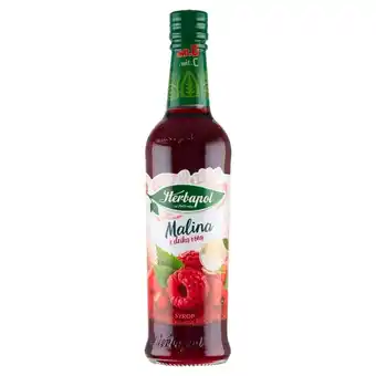 Biedronka Herbapol suplement diety syrop o smaku malinowo-różanym 420 ml oferta