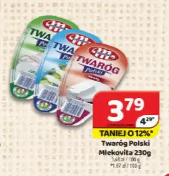 Delfin Twaróg Polski Mlekovita 230g oferta