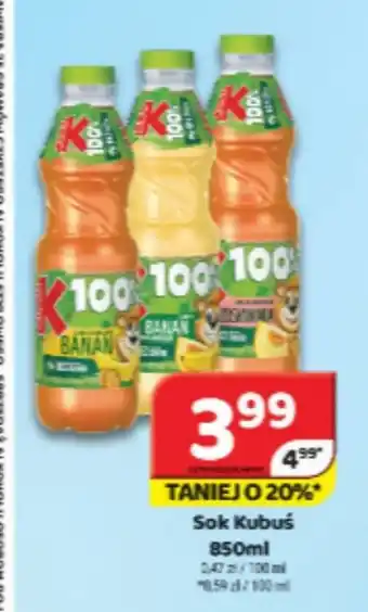 Sok Kubuś 850ml