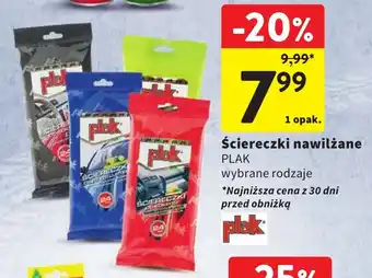 Intermarche Ściereczki nawilżane PLAK oferta