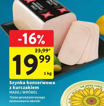 Intermarche Szynka konserwowa z kurczakiem MADEJ WRÓBEL 1 kg oferta