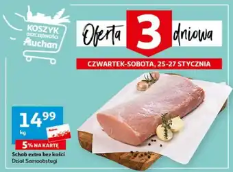 Auchan Schab extra bez kości 1 kg oferta