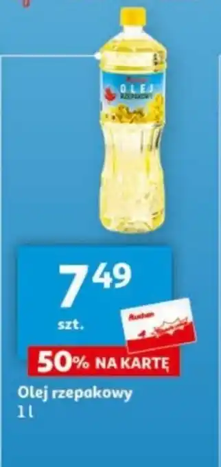 Auchan Olej rzepakowy 1 l oferta