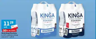 Auchan Woda Kinga Pienińska 6 x 1,5 l oferta