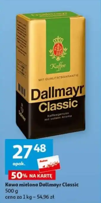 Auchan Kawa mielona Dallmayr Classic 500 g oferta