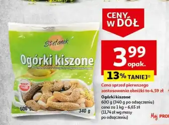 Ogórki kiszone 600 g