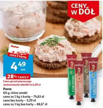 Auchan Pasta 60 g oferta