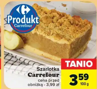 Carrefour Szarlotka carrefour oferta
