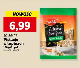 Lidl Pistacje prażone sol&mar oferta