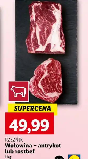 Lidl Antrykot rzeźnik oferta