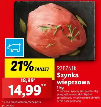 Lidl Szynka rzeźnik oferta