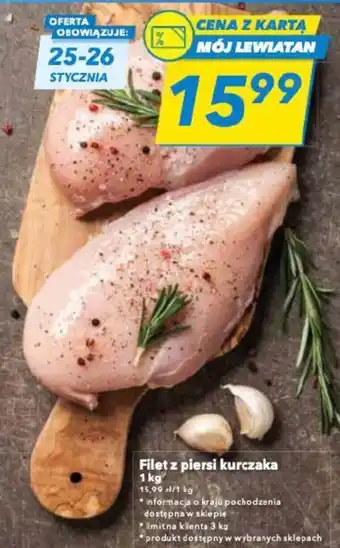 Lewiatan Filet z piersi kurczaka 1 kg oferta