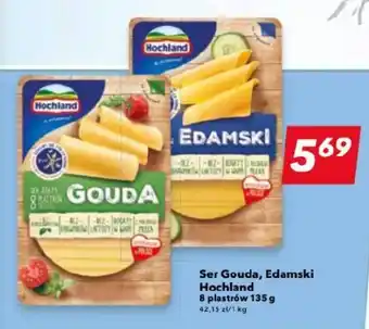 Lewiatan Ser Gouda, Edamski Hochland 135 g oferta