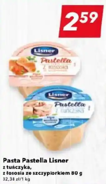 Lewiatan Pasta Pastella Lisner 80 g oferta