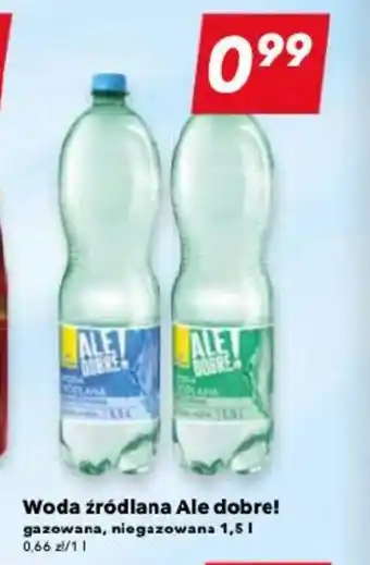 Lewiatan Woda źródlana Ale dobre!  1,5 l oferta