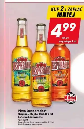 Lewiatan Piwo Desperados 400 ml oferta