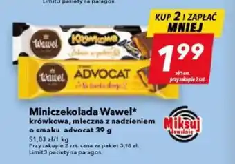 Lewiatan Miniczekolada Wawel 39 g oferta