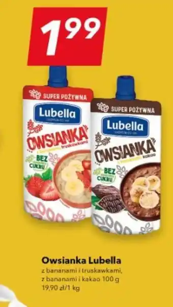 Lewiatan Owsianka Lubella 100 g oferta