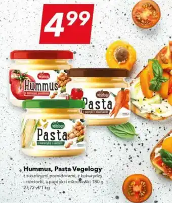 Hummus, Pasta Vegelogy