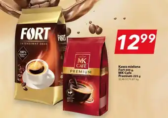 Lewiatan Kawa mielona Fort 400 g, MK Cafe Premium 225 g oferta