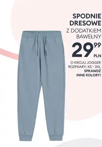 Sinsay Spodnie dresowe Sinsay oferta