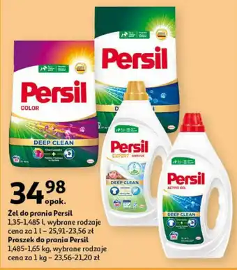 Auchan Żel/proszek do prania Persil 1,35-1,485l/1,485-165kg oferta