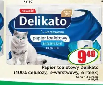 Sezamek Papier toaletowy Delikato oferta