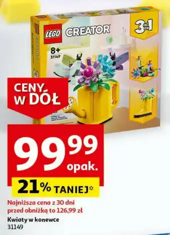 Auchan LEGO Kwiaty w konewce oferta