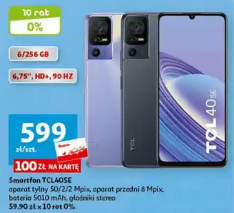 Auchan Smartfon TCL40SE oferta