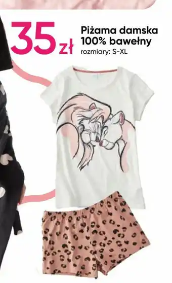 Pepco Piżama damska 100% bawełny oferta