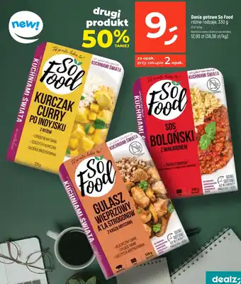 Dealz Dania gotowe So Food 330 g oferta