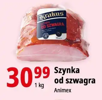 E.Leclerc Szynka od szwagra Animex 1kg oferta