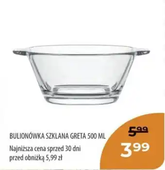 BULIONÓWKA SZKLANA GRETA 500 ML