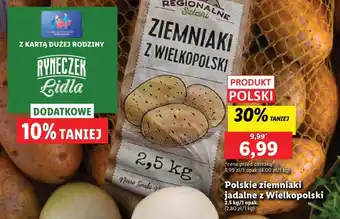 Lidl Polskie ziemniaki jadalne z Wielkopolski 2,5 kg oferta