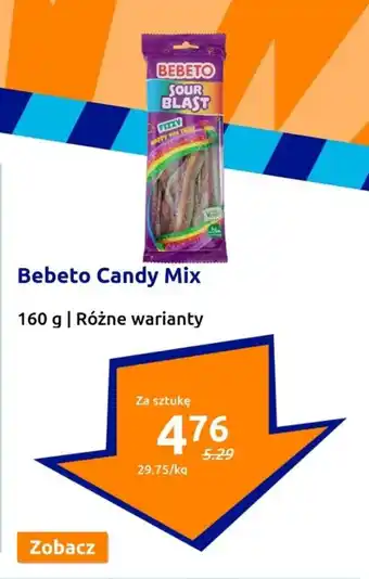 Action Bebeto Candy Mix 160 g oferta