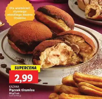 Lidl Pączek tiramisu 90 g oferta