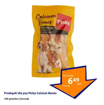 Action Przekąski dla psa Pinky Calcium Bones 100 g oferta