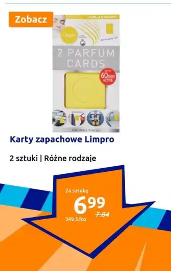Action Karty zapachowe Limpro 2 szt. oferta