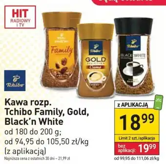 Kawa rozp. Tchibo Family, Gold, Black'n White 180-200 g