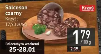 Salceson czarny Krzyś 100 g